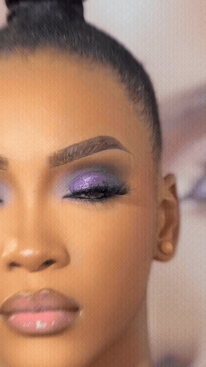 Looping editorial video with soft focus bridal look